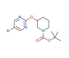 1-Boc-3-(5-Bromopyrimidin-2-yloxy)piperidine