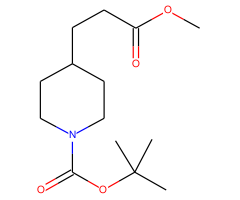 tert-Butyl 4-(3-methoxy-3-oxopropyl)piperidine-1-carboxylate