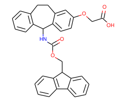 2-((5-((((9H-Fluoren-9-yl)methoxy)carbonyl)amino)-10,11-dihydro-5H-dibenzo[a,d][7]annulen-2-yl)oxy)acetic acid