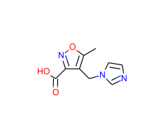 4-(1H-imidazol-1-ylmethyl)-5-methylisoxazole-3-carboxylic acid