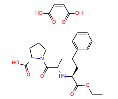 1-(2-{[1-(ethoxycarbonyl)-3-phenylpropyl]amino}propanoyl)proline maleate