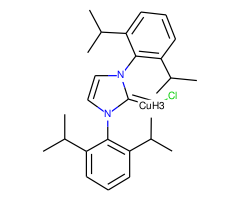 Chloro [1,3-Bis(2,6-di-I-propyl-phenyl)imidazol-2-ylidene]copper(1)