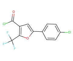 5-(4-Chlorophenyl)-2-(trifluoromethyl)furan-3-carbonyl chloride