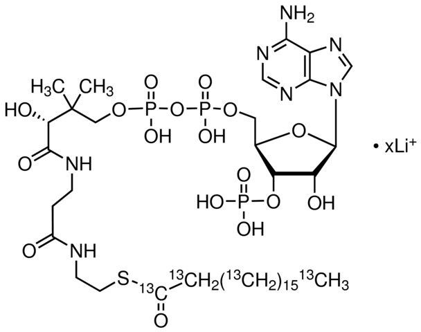 Stearoyl-<sup>13</sup>C<sub>18</sub> coenzyme A lithium salt