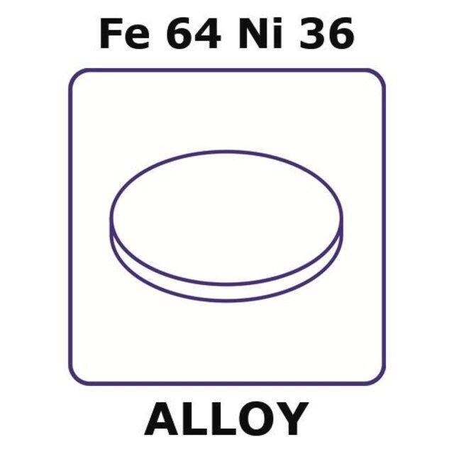 Invar<sup>?</sup>-Controlled Expansion Alloy, Fe64Ni36