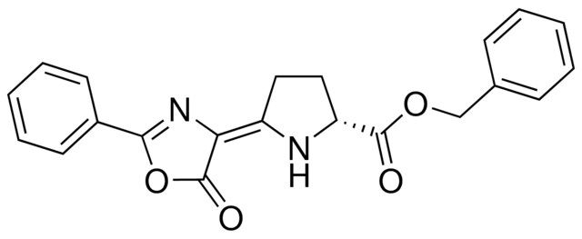 BENZYL (2R,5E)-5-(5-OXO-2-PHENYL-1,3-OXAZOL-4(5H)-YLIDENE)-2-PYRROLIDINECARBOXYLATE