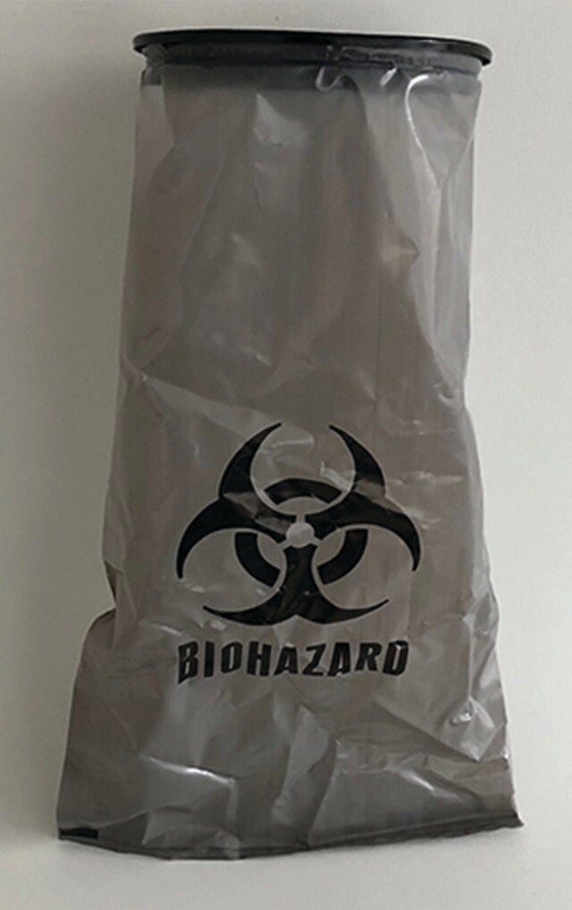 BIOHAZARD WASTE BAGS (BOX OF 10)