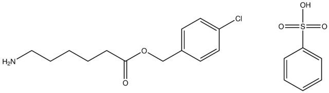 4-chlorobenzyl 6-aminohexanoate benzenesulfonate