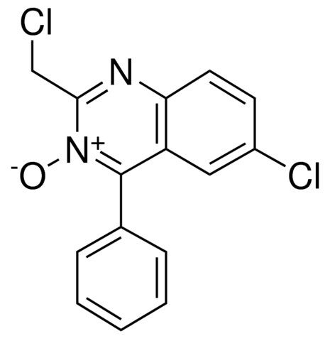 6-CHLORO-2-(CHLOROMETHYL)-4-PHENYLQUINAZOLINE 3-OXIDE