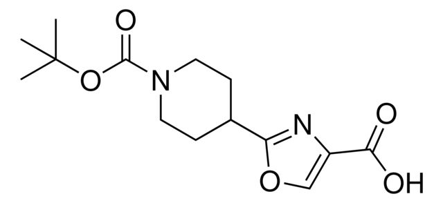 2-[1-(tert-Butoxycarbonyl)-4-piperidinyl]-1,3-oxazole-4-carboxylic acid