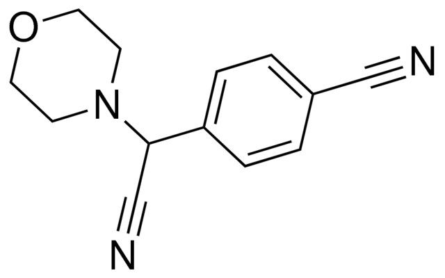 4-[cyano(4-morpholinyl)methyl]benzonitrile