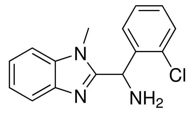 (2-Chlorophenyl)(1-methyl-1H-benzimidazol-2-yl)methanamine