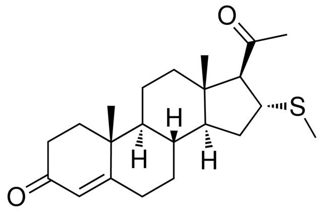 (16alpha)-16-(methylsulfanyl)pregn-4-ene-3,20-dione