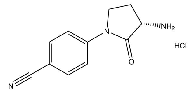 (S)-4-(3-Amino-2-oxopyrrolidin-1-yl)benzonitrile hydrochloride