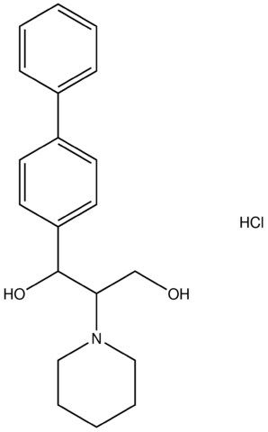 1-[1,1'-biphenyl]-4-yl-2-(1-piperidinyl)-1,3-propanediol hydrochloride