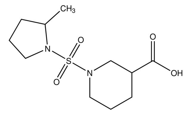 1-[(2-Ethyl-1-pyrrolidinyl)sulfonyl]-3-piperidinecarboxylic acid