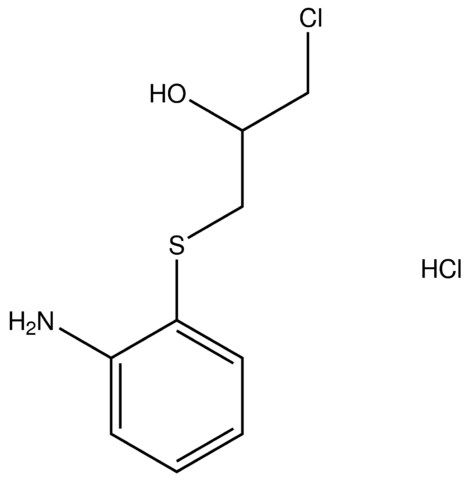 1-[(2-aminophenyl)sulfanyl]-3-chloro-2-propanol hydrochloride