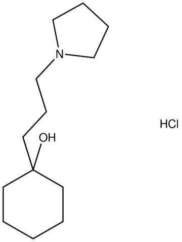 1-[3-(1-pyrrolidinyl)propyl]cyclohexanol hydrochloride