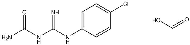 1-{[[(aminocarbonyl)amino](imino)methyl]amino}-4-chlorobenzene, formate salt