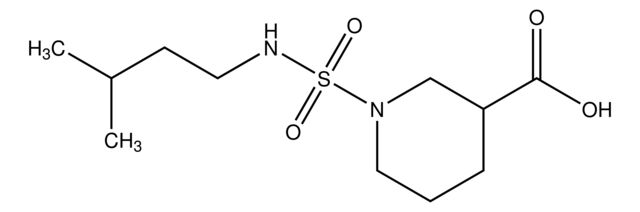 1-[(Isopentylamino)sulfonyl]-3-piperidinecarboxylic acid