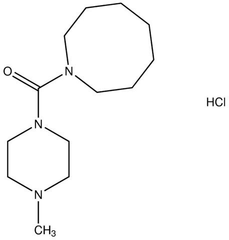 1-[(4-methyl-1-piperazinyl)carbonyl]azocane hydrochloride