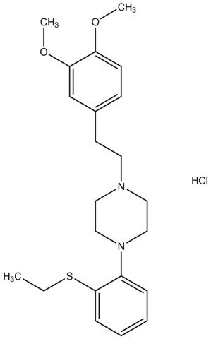 1-[2-(3,4-dimethoxyphenyl)ethyl]-4-[2-(ethylsulfanyl)phenyl]piperazine hydrochloride