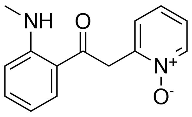 1-[2-(methylamino)phenyl]-2-(1-oxido-2-pyridinyl)ethanone