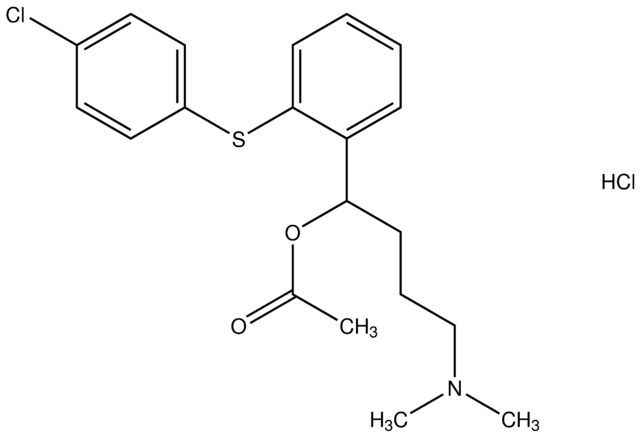 1-{2-[(4-chlorophenyl)sulfanyl]phenyl}-4-(dimethylamino)butyl acetate hydrochloride