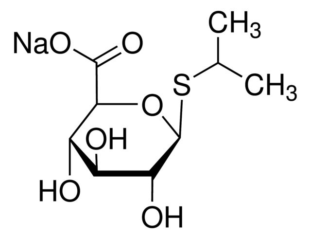 Isopropyl 1-thio--<sc>D</sc>-glucuronide sodium salt