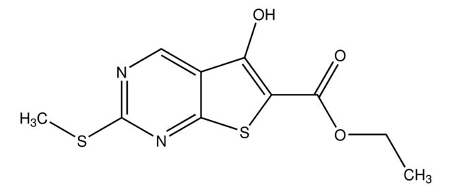 Ethyl 5-hydroxy-2-(methylsulfanyl)thieno[2,3-d]pyrimidine-6-carboxylate