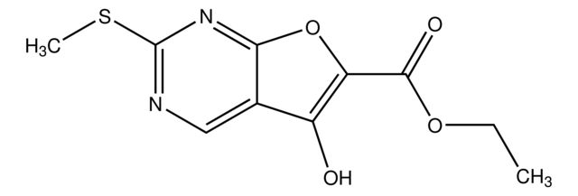 Ethyl 5-hydroxy-2-(methylsulfanyl)furo[2,3-d]pyrimidine-6-carboxylate