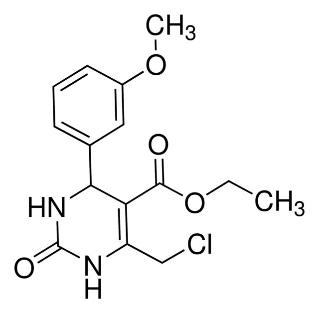 Ethyl 6-(chloromethyl)-4-(3-methoxyphenyl)-2-oxo-1,2,3,4-tetrahydro-5-pyrimidinecarboxylate