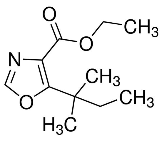 Ethyl 5-<i>tert</i>-pentyl-1,3-oxazole-4-carboxylate