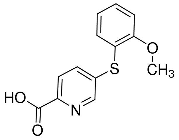 5-((2-Methoxyphenyl)thio)picolinic acid