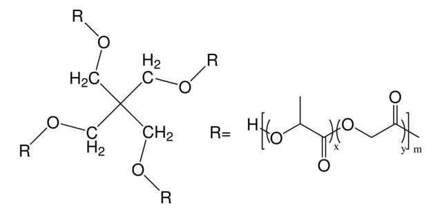 4arm-poly(lactide-<i>co</i>-glycolide)