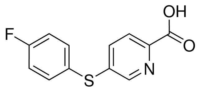 5-((4-Fluorophenyl)thio)picolinic acid