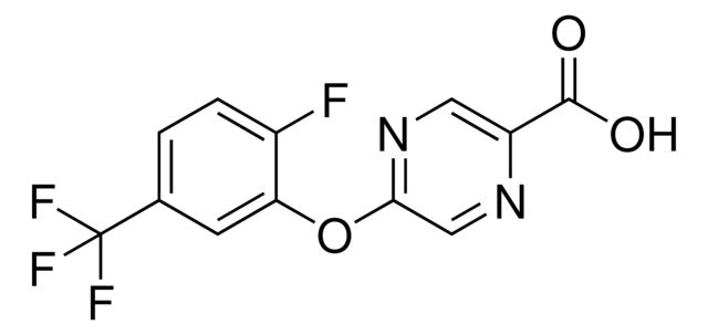 5-[2-Fluoro-5-(trifluoromethyl)phenoxy]-2-pyrazinecarboxylic acid