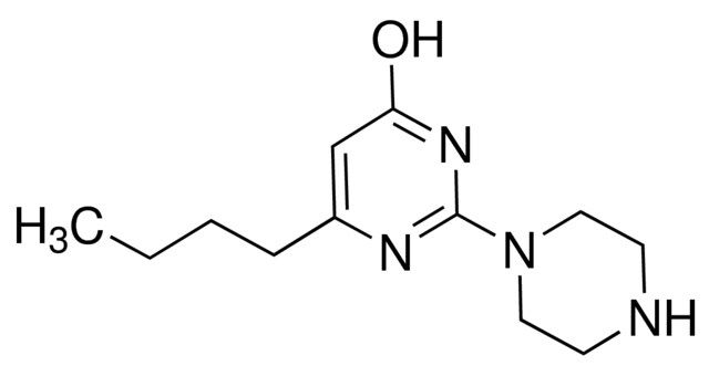 6-Butyl-2-(1-piperazinyl)-4(3<i>H</i>)-pyrimidinone