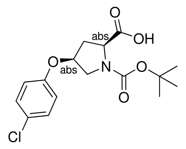 (2S,4S)-1-(tert-Butoxycarbonyl)-4-(4-chlorophenoxy)-2-pyrrolidinecarboxylic acid