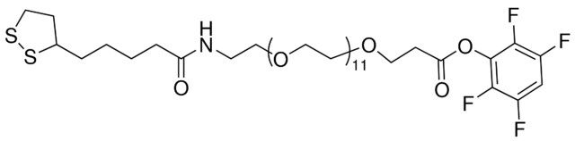 Lipoamido-dPEG<sup>?</sup><sub>12</sub>-TFP ester