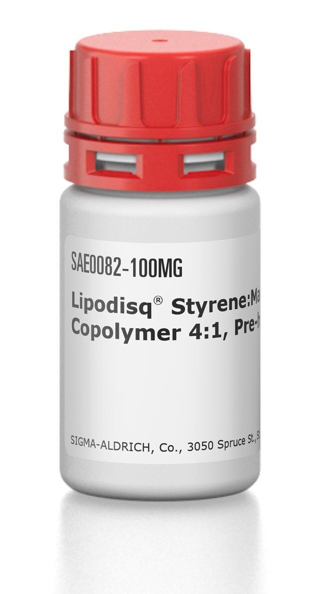 Lipodisq<sup>?</sup> Styrene:Maleic Anhydride Copolymer 4:1, Pre-hydrolyzed