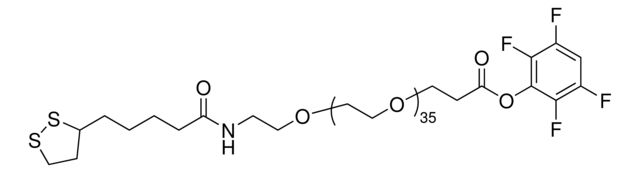 Lipoamido-dPEG<sup>?</sup><sub>36</sub>-TFP ester