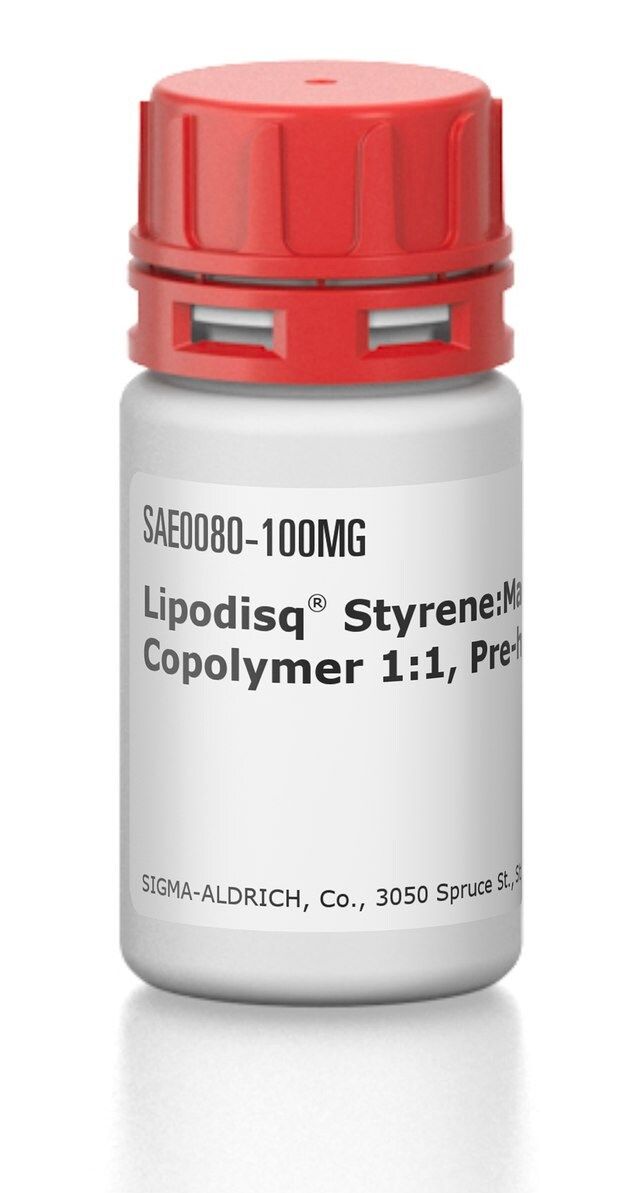 Lipodisq<sup>?</sup> Styrene:Maleic Anhydride Copolymer 1:1, Pre-hydrolyzed