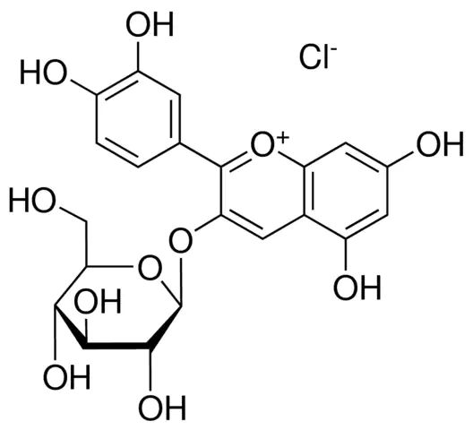 Cyanidin 3-glucoside chloride