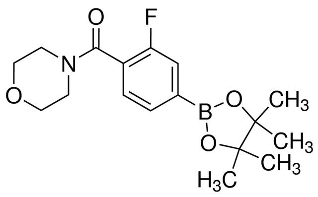 4-{[2-Fluoro-4-(tetramethyl-1,3,2-dioxaborolan-2-yl)phenyl]carbonyl}morpholine