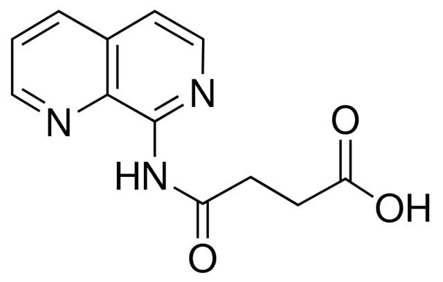 4-(1,7-naphthyridin-8-ylamino)-4-oxobutanoic acid