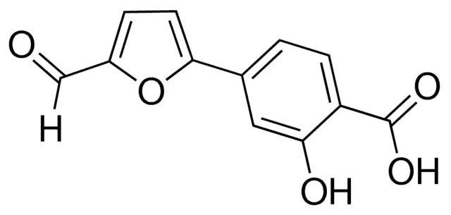 4-(5-Formyl-2-furyl)-2-hydroxybenzoic acid