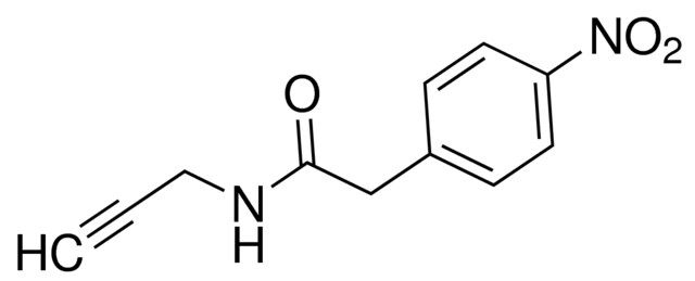 2-(4-Nitrophenyl)-<i>N</i>-(prop-2-yn-1-yl)acetamide