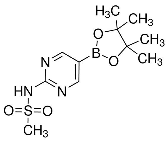 2-(Methylsulfonylamino)pyrimidine-5-boronic acid, pinacol ester