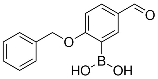 2-benzyloxy-5-formylphenylboronic acid